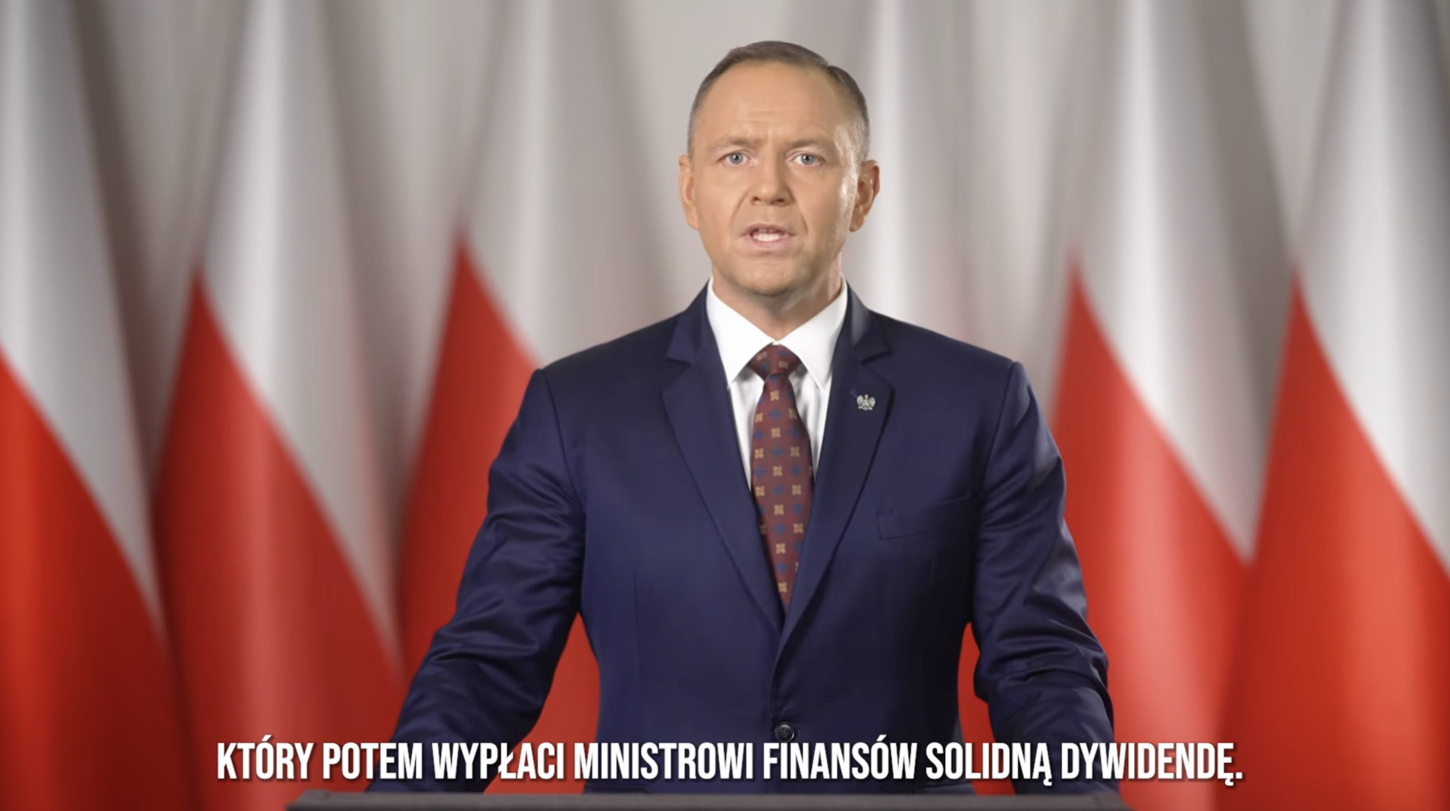 kadr z orędzia Prezydenta RP